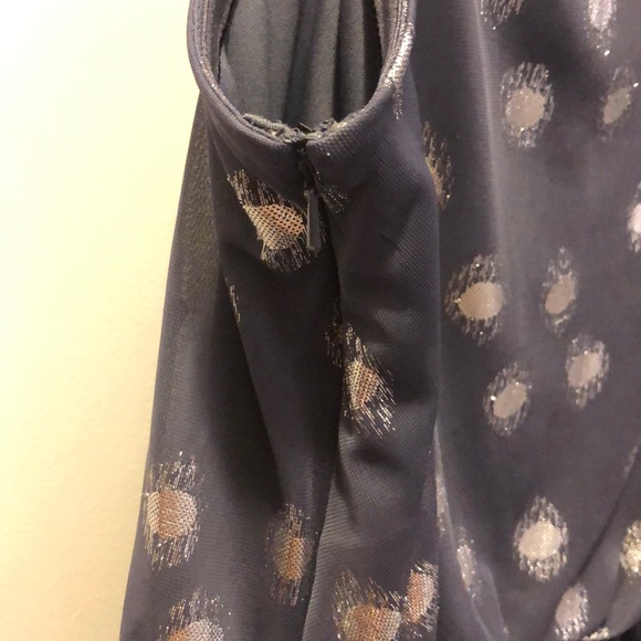 ADRIANNA PAPELL one shouldered asymmetric dress - Picture 4 of 6